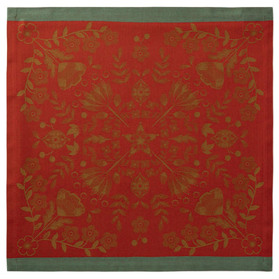Le Jacquard Francais Feerie Red Napkin