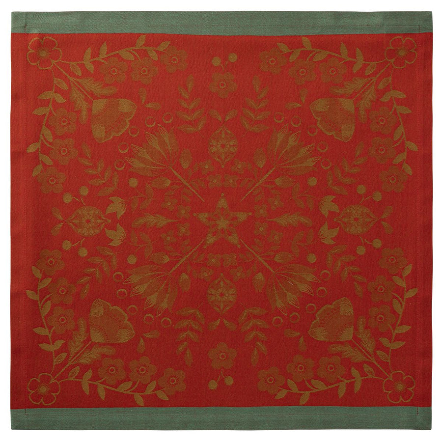 Le Jacquard Francais Feerie Red Napkin