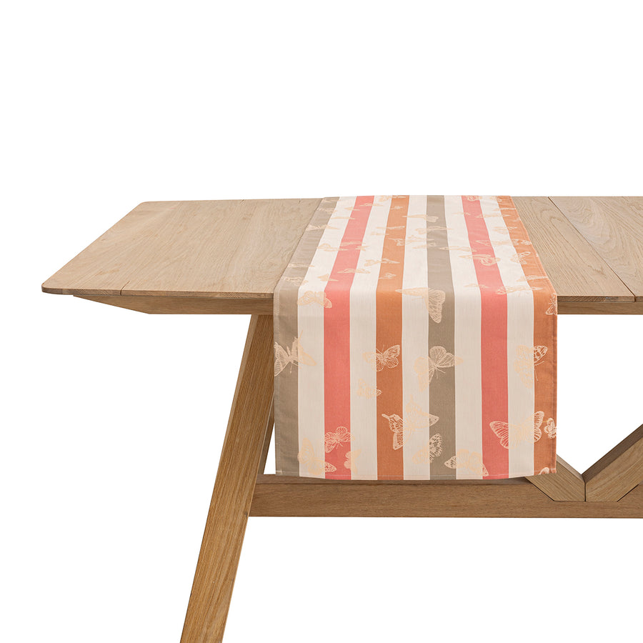 Le Jacquard Francais Bal Des Papillons Pink Runner