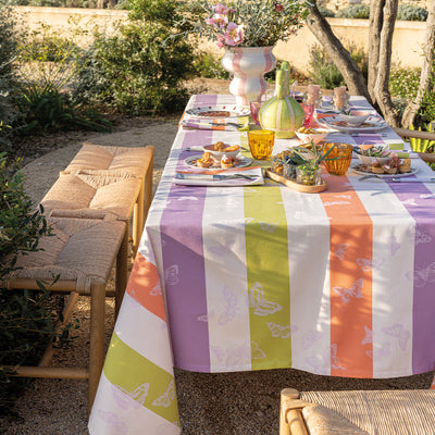 Le Jacquard Francais Bal Des Papillons Purple