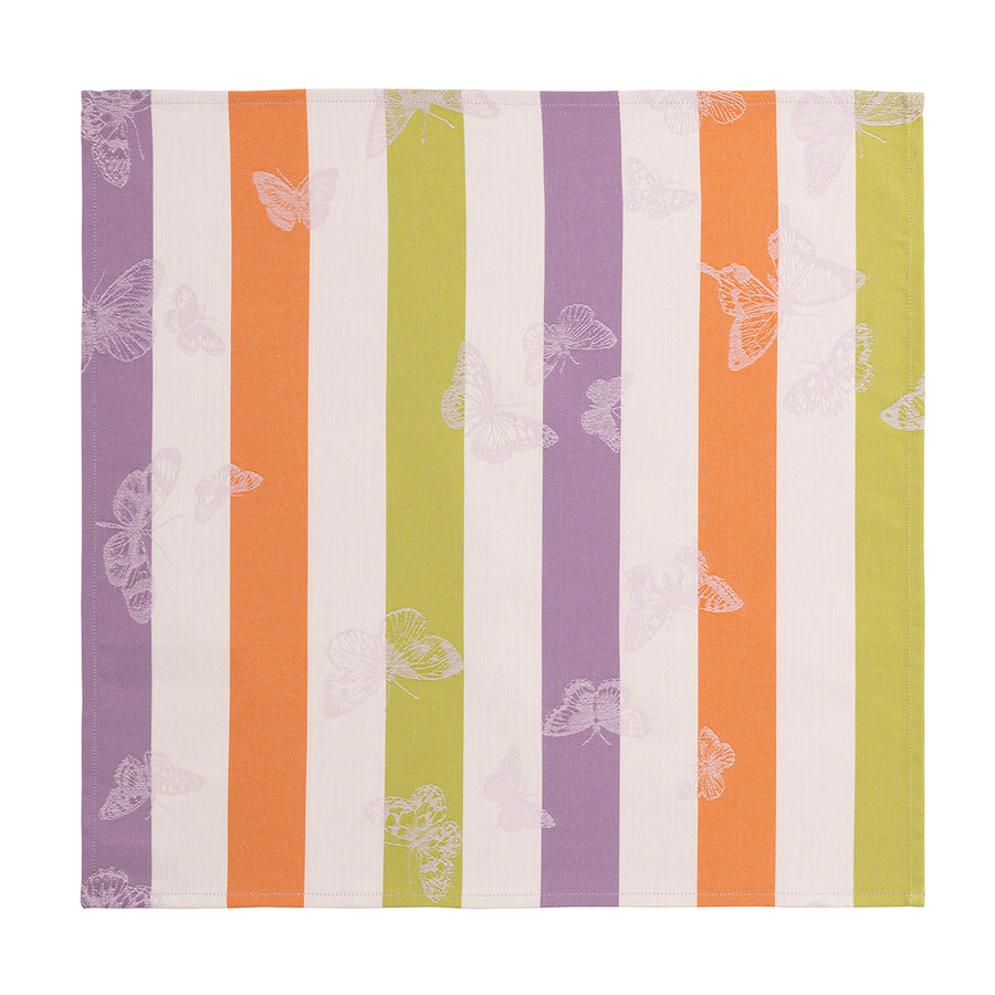 Le Jacquard Francais Bal Des Papillons Purple Napkin