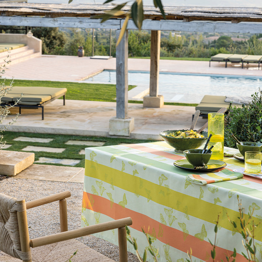 Le Jacquard Francais Bal Des Papillons Yellow