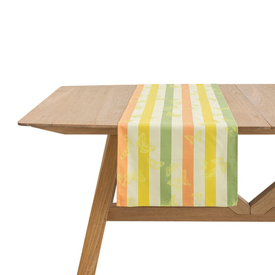Le Jacquard Francais Bal Des Papillons Yellow Runner