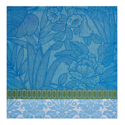 Le Jacquard Francais Escapade Tropicale Blue Napkin