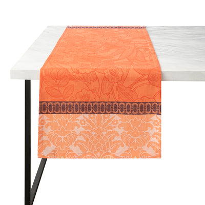 Le Jacquard Francais Escapade Tropicale Orange Runner