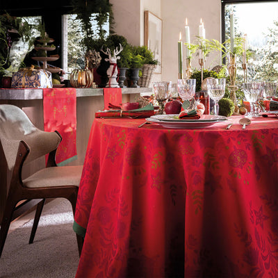 Le Jacquard Francais Feerie Red