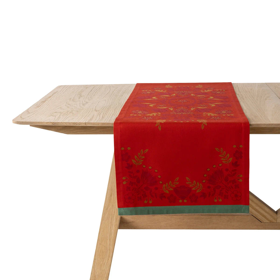 Le Jacquard Francais Feerie Red Runner