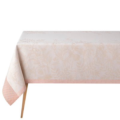 Le Jacquard Francais Jardin d'Eden Beige Tablecloth