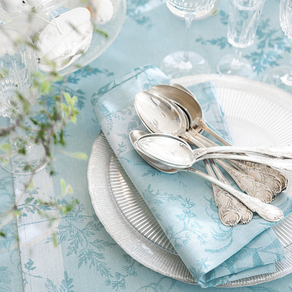 新作 エプロン & タオル　Le Jacquard France LE JACQUARD FRANCAIS Jardin d'Eden Blue - Yvonne Estelle's