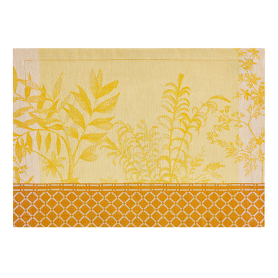 Le Jacquard Francais Jardin d'Eden Yellow Placemat