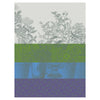 Le Jacquard Francais Floraison Raye Blue Tea Towel