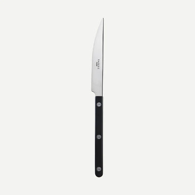 Sabre Bistrot Shiny Black Dinner Knife