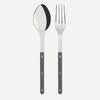 Sabre Paris Bistrot Shiny Dark Grey Serving Set