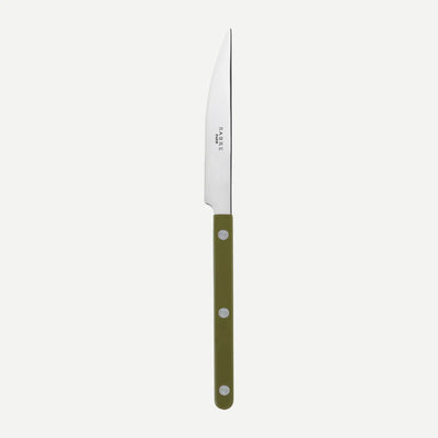 Sabre Bistrot Shiny Fern Green Dinner Knife