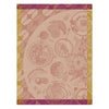 Le Jacquard Francais Brunch Gourmand Pink Tea Towel