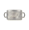 Match Pewter Lago Small Rectangular Tray with Handles