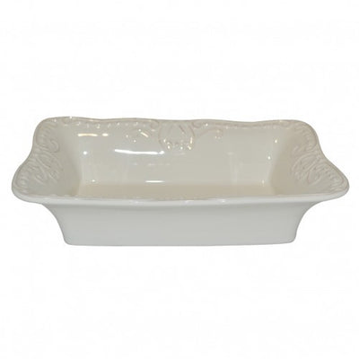 Skyros Isabella Ivory Small Rectangular Baker