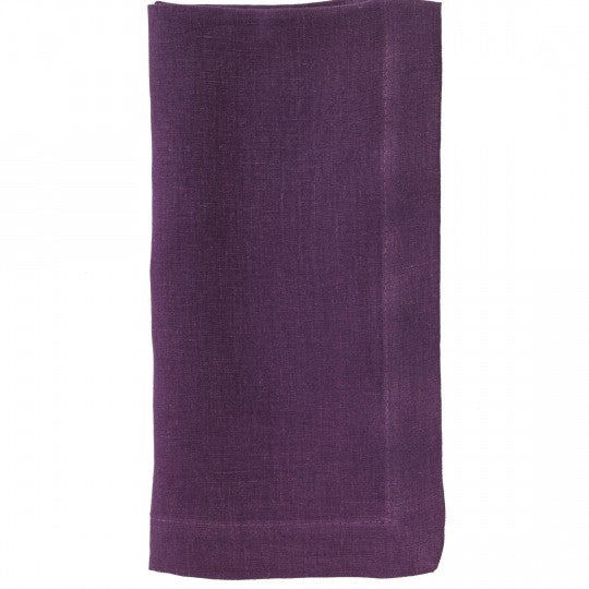 Bodrum Riviera Plum Napkins (set of 6)