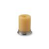 Match Pewter 3-inch Pillar Candle Base