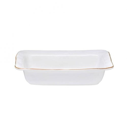 Skyros Designs Cantaria White Small Rectangular Baker