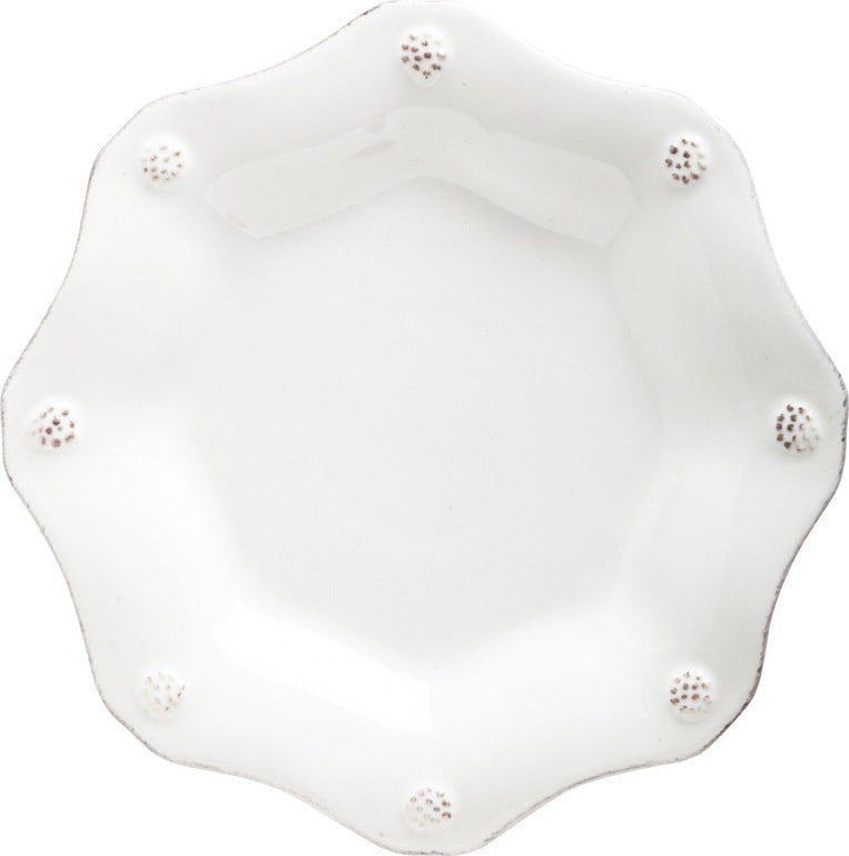 Juliska Berry & Thread White Scalloped Tea Plate
