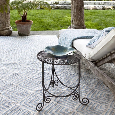 Dash & Albert Cleo Blue Rug