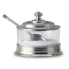 Match Pewter Jam Pot with Spoon