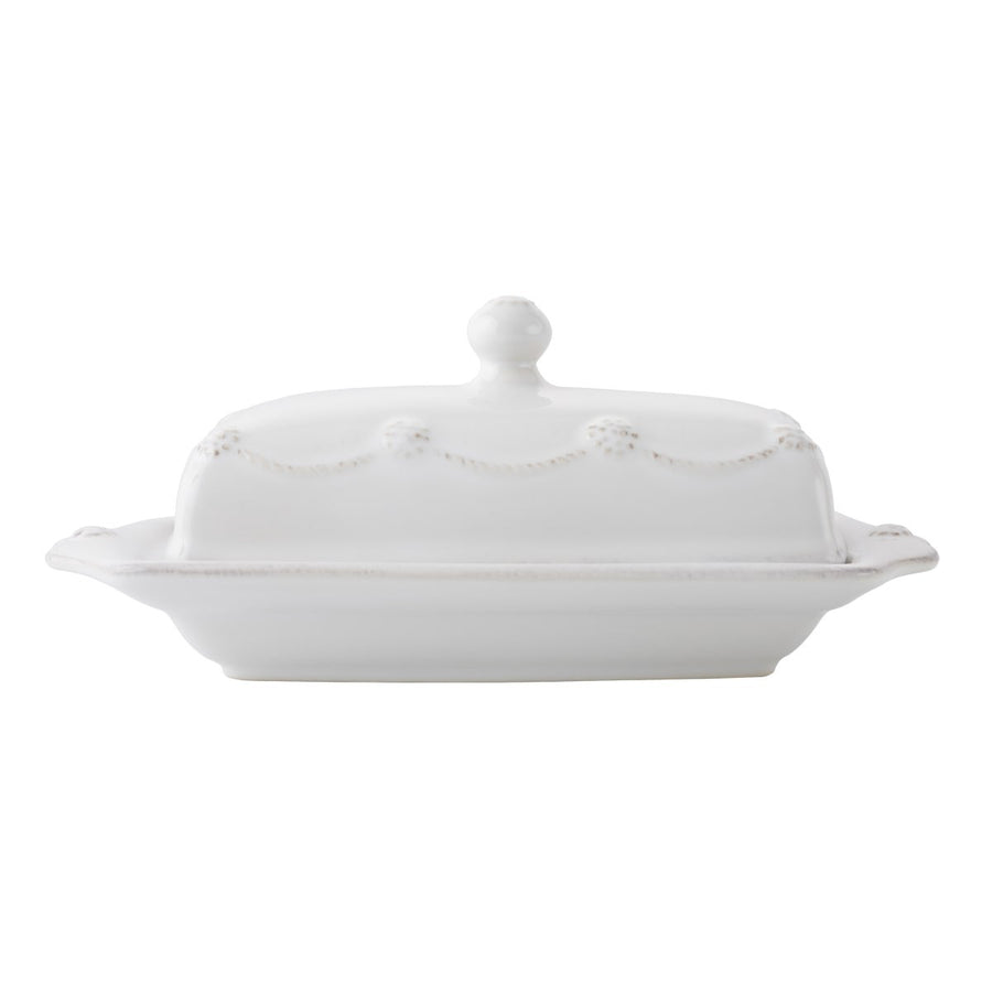Juliska Berry & Thread White Butter Dish