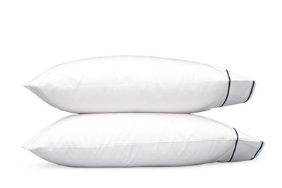 Matouk Ansonia Navy Pillowcases (pair)