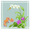 Beauville Orchidees Grey Napkin