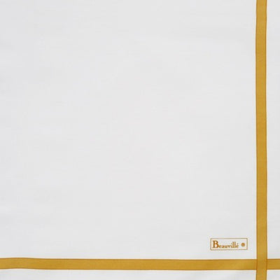 Beauville Two-coloured White/Yellow Napkin