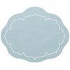 Skyros Designs Linho Ice Blue Oval Placemat (set of 4)