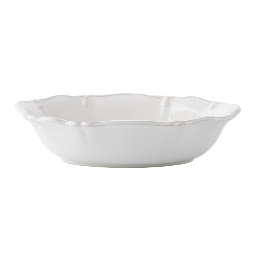 Juliska Berry & Thread White Large Oval Serving Bowl