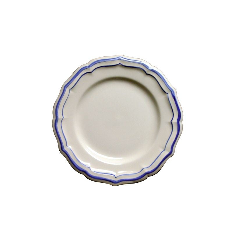 Gien Filets Bleus Bread/Canape Plate