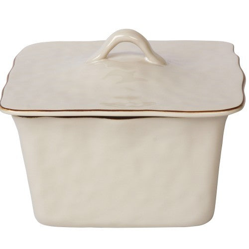 Skyros Designs Cantaria Ivory Square Covered Casserole