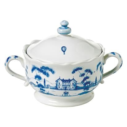 Juliska Country Estate  Delft Blue Sugar Bowl
