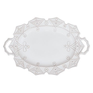 Juliska Jardins Large Handled Platter