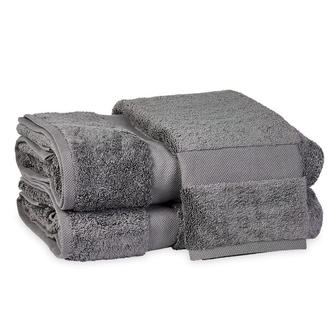 Organic Towel Sets in Charcoal Black, Towel Collection