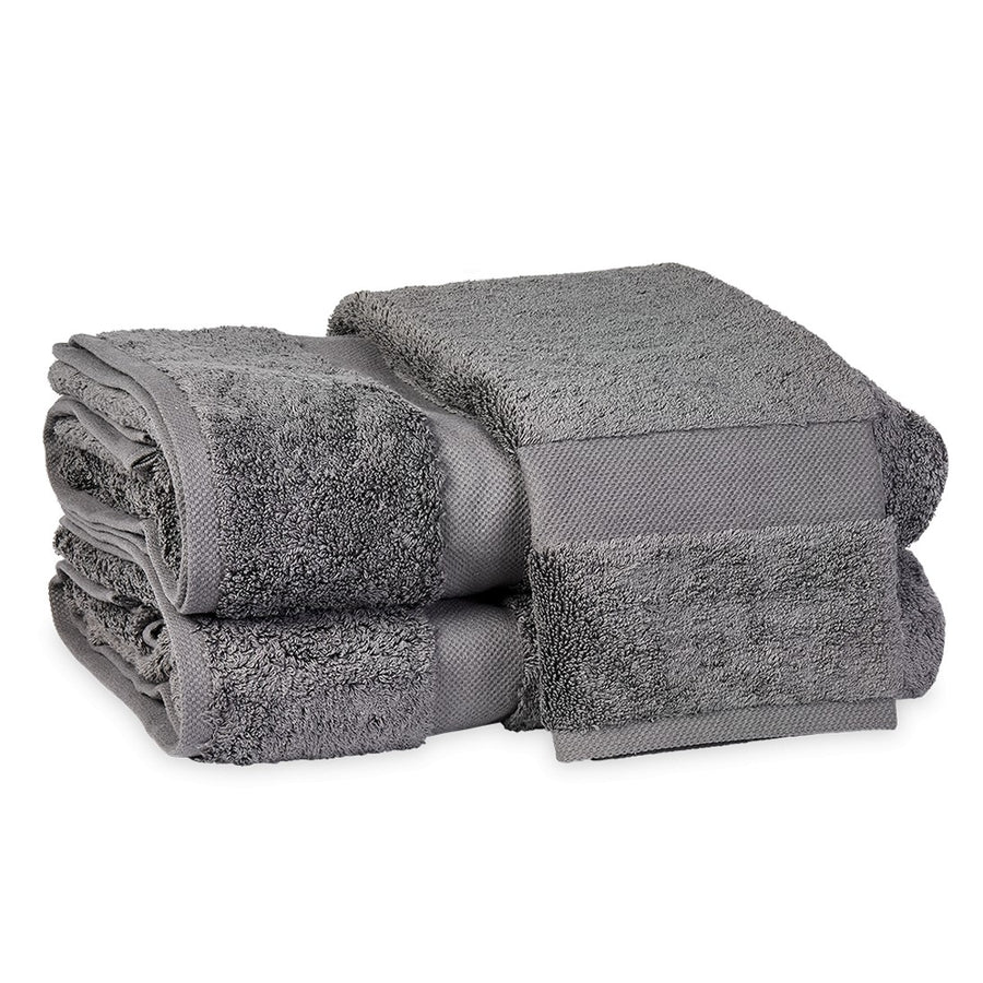Matouk Lotus Charcoal Bath Towels