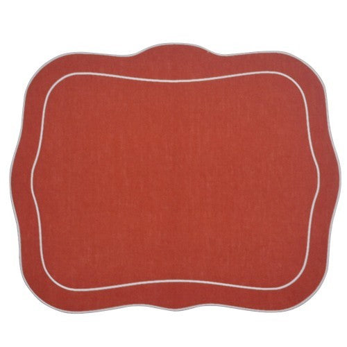 Skyros Designs Linho Red Patrician Placemat (set of 4)