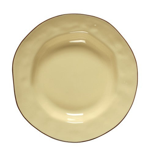 Skyros Designs Cantaria Almost Yellow Rim Soup Bowl