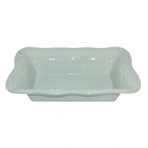 Skyros Isabella Ice Blue Medium Rectangular Baker
