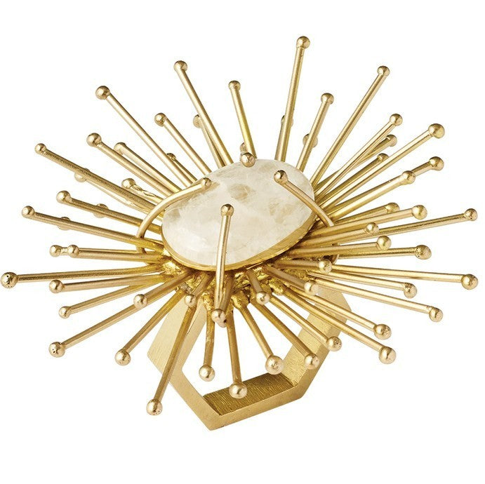 Kim Seybert Flare Gold Napkin Rings (set of 4)