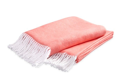 Matouk Pezzo Coral Throw