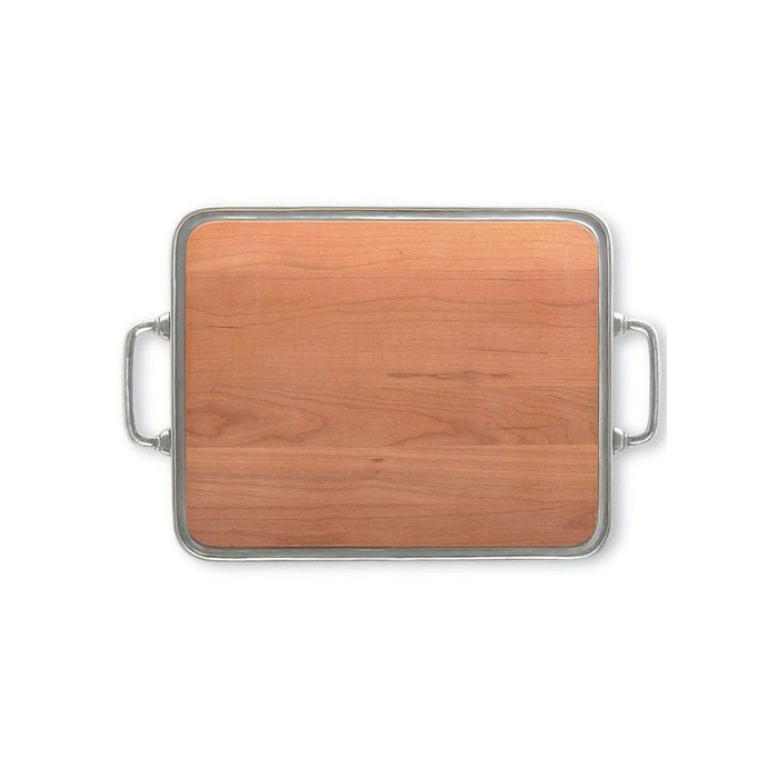 Match Pewter Small Cheese Tray with Handles