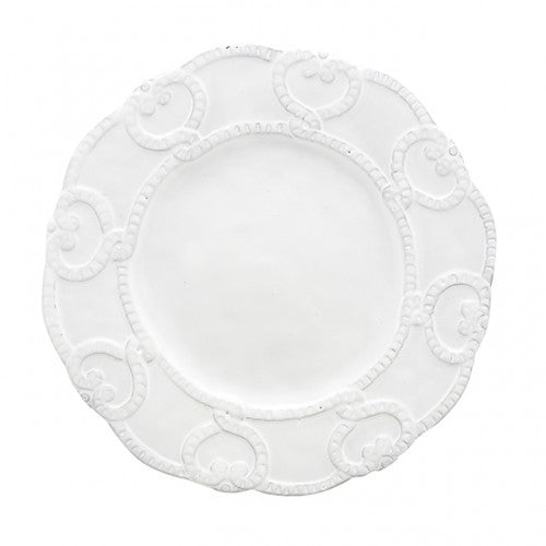 Arte Italica Bella Bianca Antique Lace Salad Plate