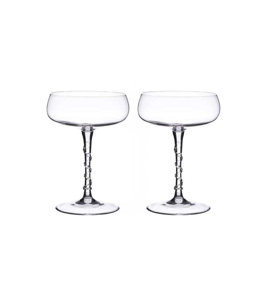 Juliska Amalia Champagne Coupe (set of 2)