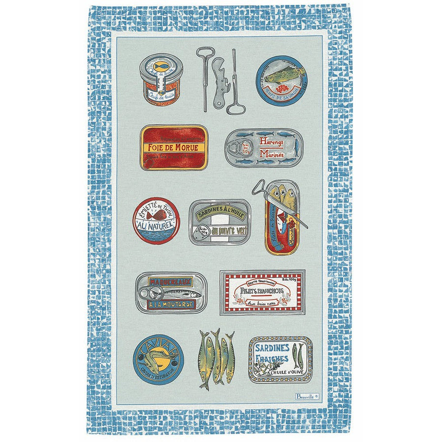 Beauville Sardines Towel