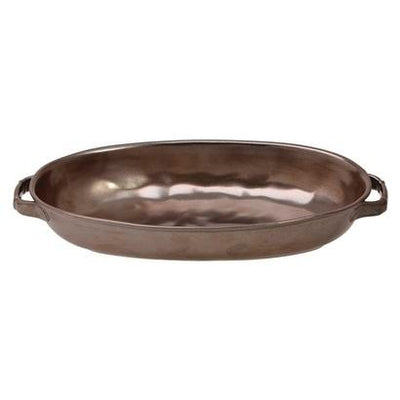 Juliska Pewter Medium Shallow Baker