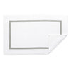 Matouk Marlowe Silver Bath Rug